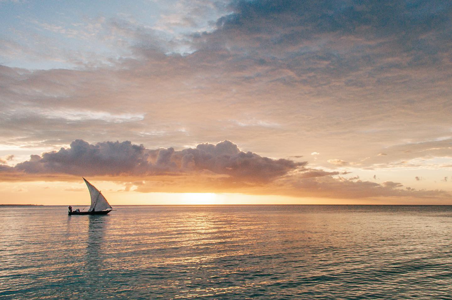 Stone Town rooftops and narrow streets in Zanzibar, Tanzania
